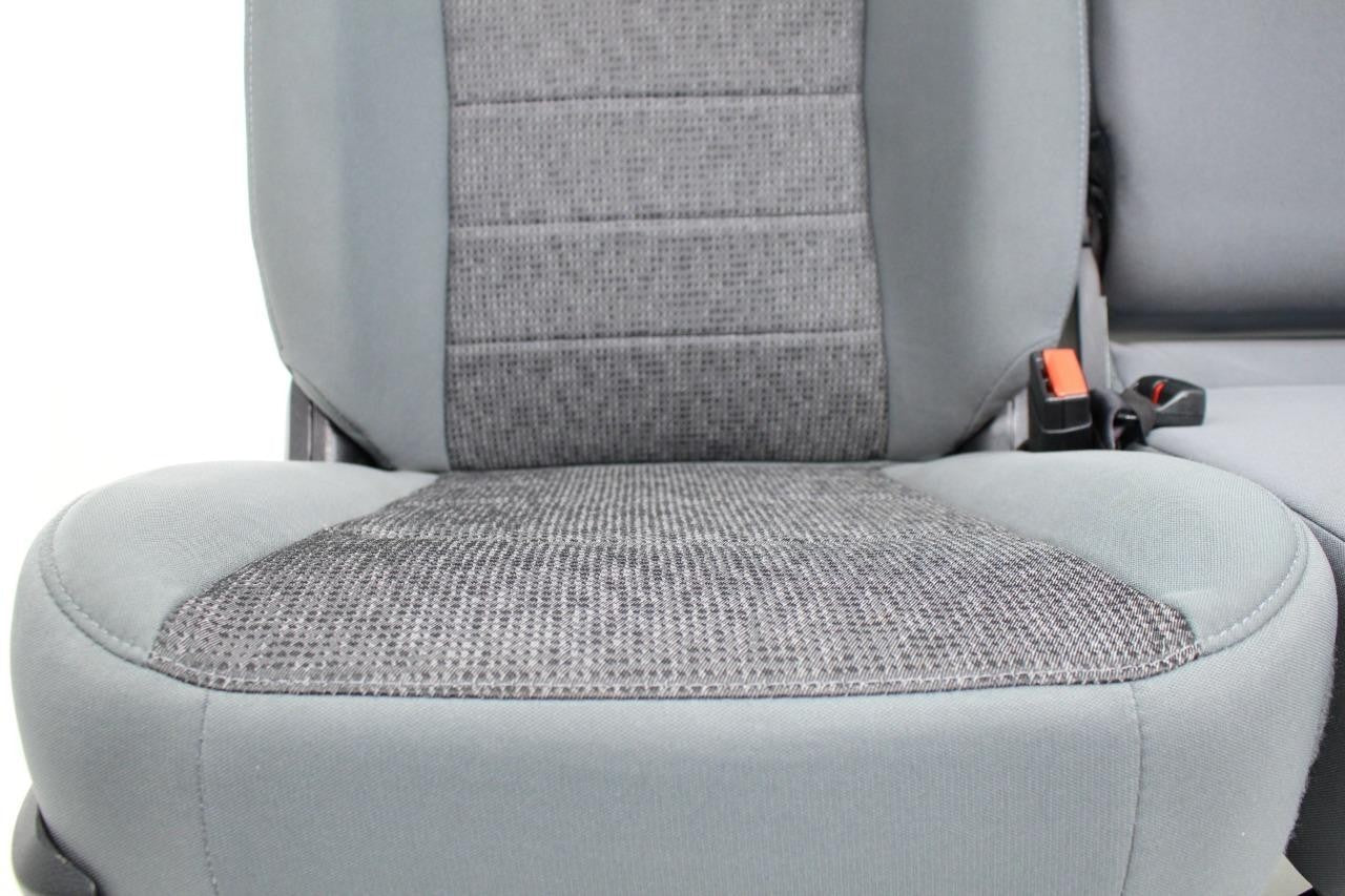 2009 - 2018 Dodge Ram Front Bench Seat, Powered w/ Center Jumpseat, Diesel Gray