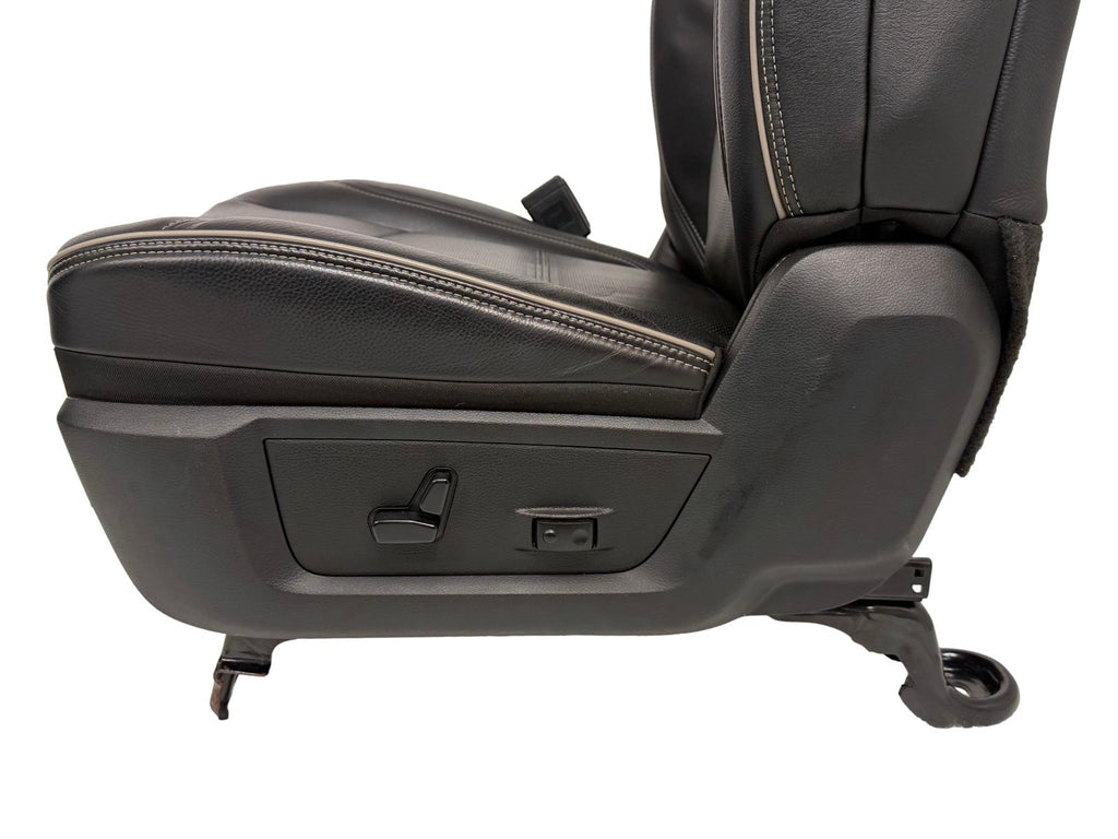 2019 - 2026 Ram 2500 3500 HD Seats Set, Limited Black Leather Crew Cab Heat Cool