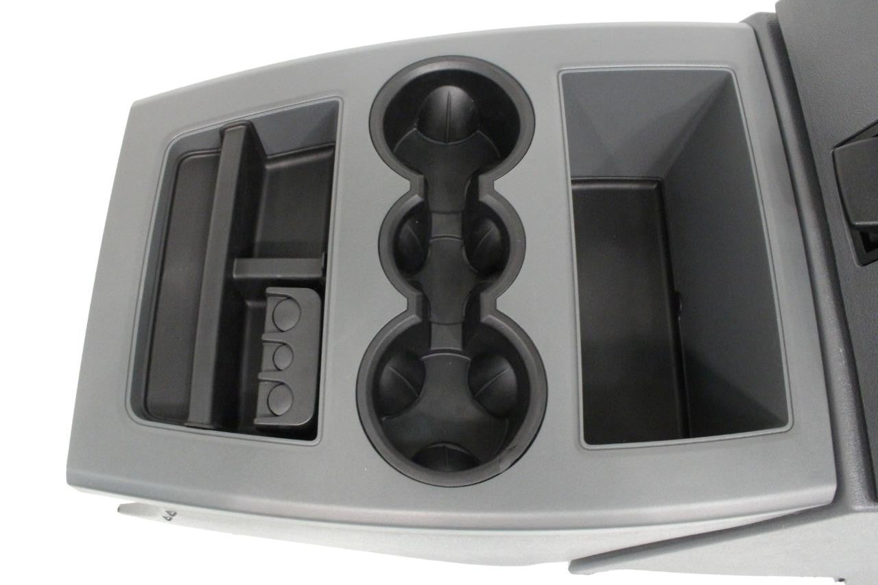 2006 - 2009 Dodge Ram Business Center Console,  Flow-Through Gray w/ Dash Trim
