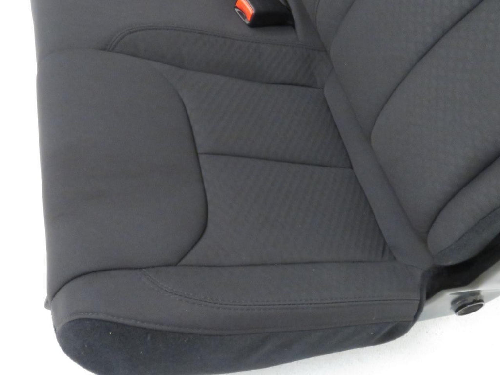 2007 - 2018 Jeep JK Wrangler 2-Door Rear Seat, OEM Black Cloth Folding Bench