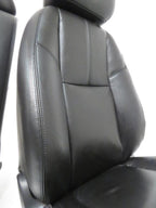 2007 - 2014 GM Silverado Tahoe Front Seats, LT Black Leather Lumbar Power Heated