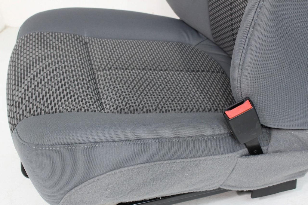 2011 - 2016 Ford Super Duty Front Seats, XL Gray Cloth Manual Fits 99+ F250 F350