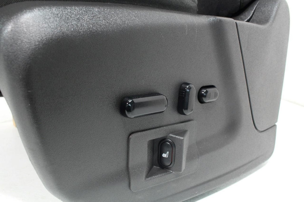 2015 - 2026 Ford Transit Front Seats, Charcoal Cloth w/ Heated Power Driver Seat