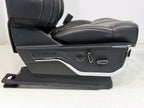 2021 - 2026 F-150 Super Duty Platinum Front Seats, Black Leather Gray Massaging