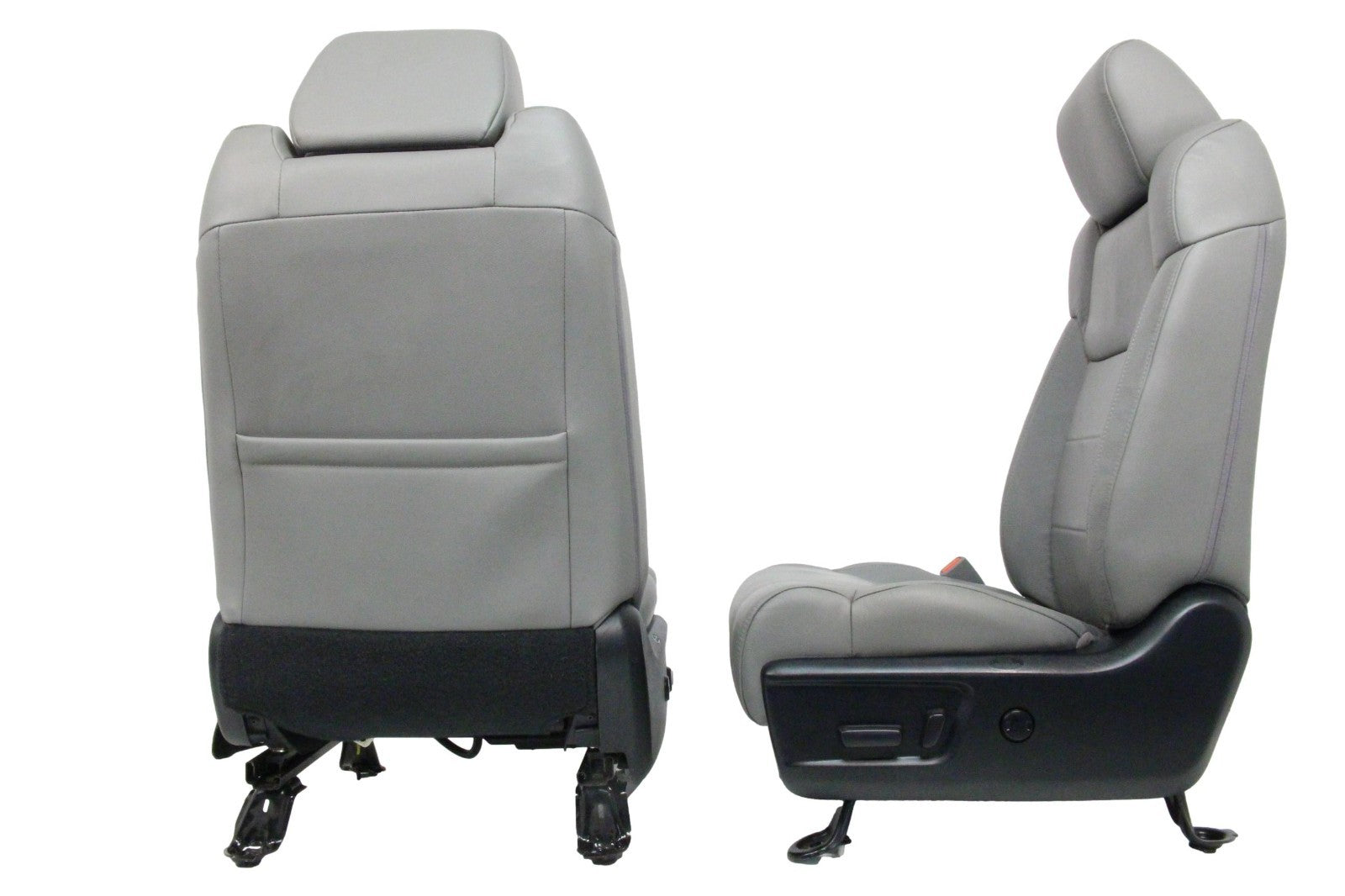 2014 - 2021 Toyota Tundra Seats Set Crewmax, OEM Gray Leather Heated Limited