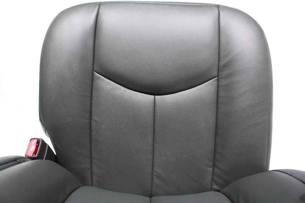03 - 06 Silverado Sierra Tahoe Yukon Power Leather Seats Dark Pewter OEM