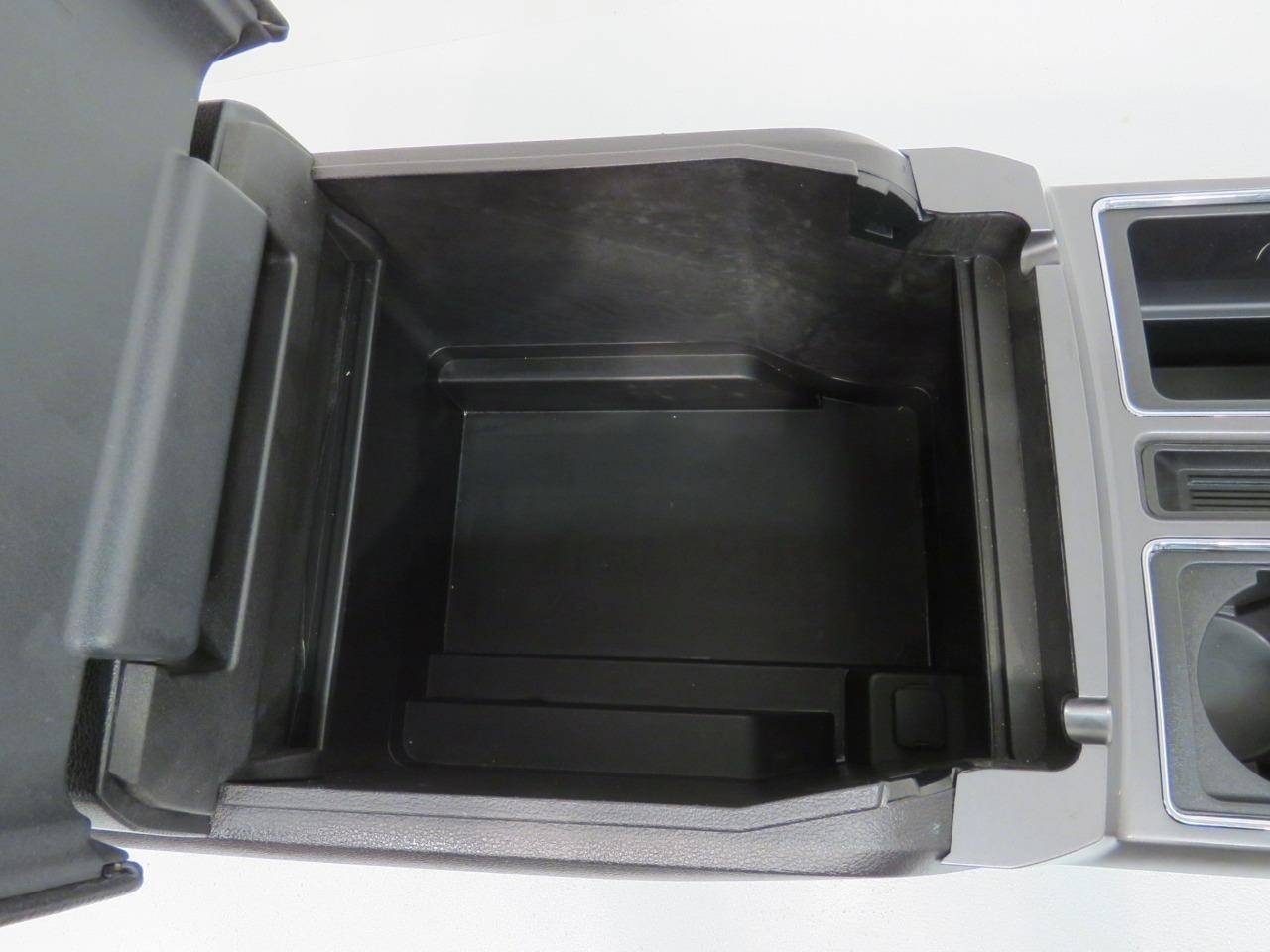 15-22 Ford Truck Center Console & Install Kit w/o Shifter - Black Leather XLT