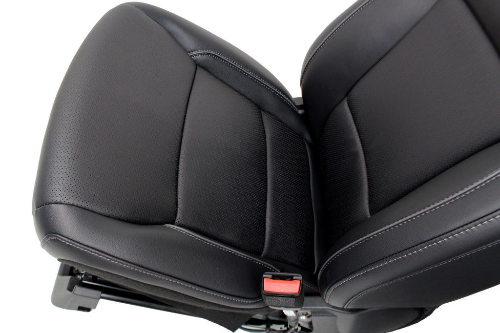 2021 - 2026 Ford F150 Super Duty Front Seats, Lariat Black Leather Heated Cool