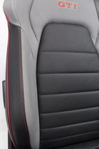 2022 - 2025 VW Golf GTI Mk 8.5 Seats Set Two-Tone Leather Black Gray Heat Cool