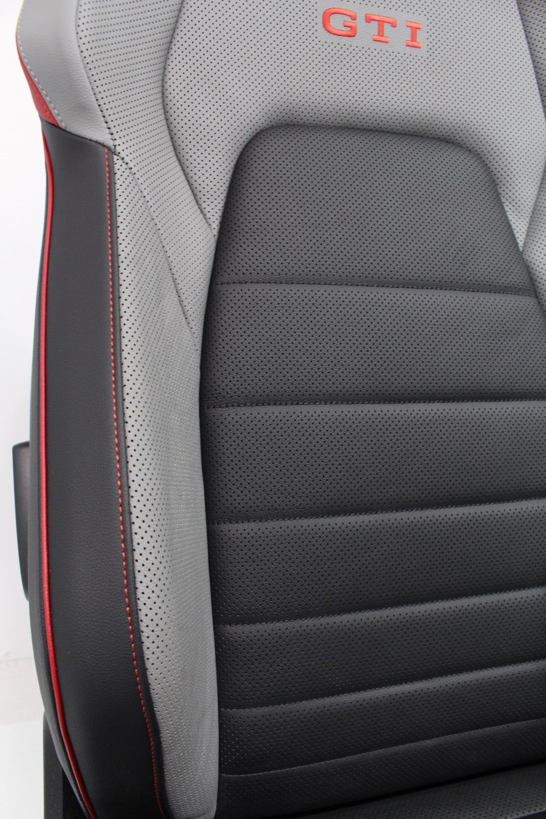 2022 - 2025 VW Golf GTI Mk 8.5 Seats Set Two-Tone Leather Black Gray Heat Cool