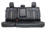 2015 - 2022 Ford Super Duty Platinum Rear Seats, Crew Cab Black Leather Heat OEM
