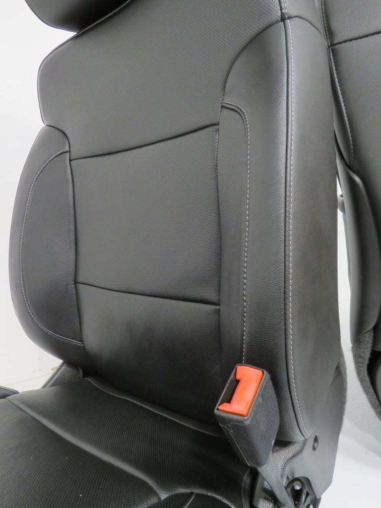 2014-2019 Sierra Chevy Silverado Front Seats, LTZ Black Leather, Heated Cooled