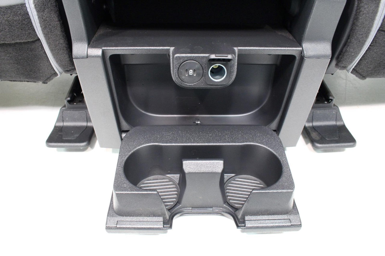 2023 - 2026 Ford Super Duty Front Seats, XL Slate Gray Vinyl Manual w/ Jumpseat