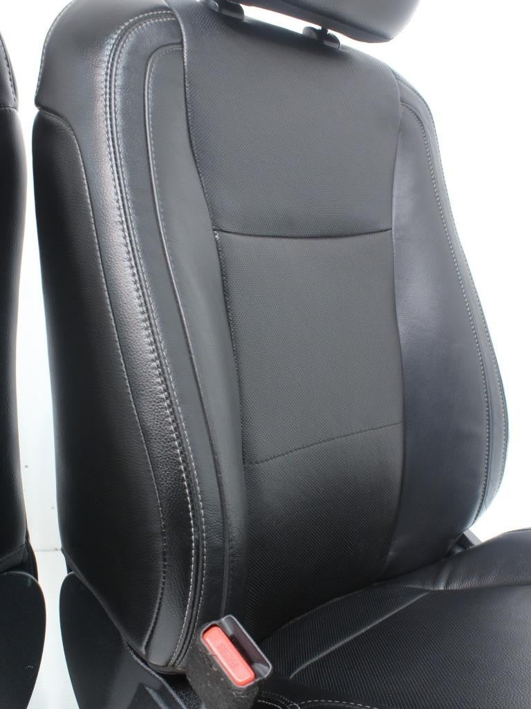 2015-2022 Ford F150 Super Duty Lariat Front Seats, Black Leather Heat Ventilated