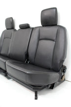 09-18 Dodge Ram 1500 2500 Quad Cab Seats Heated Ventilated Leather Set Black