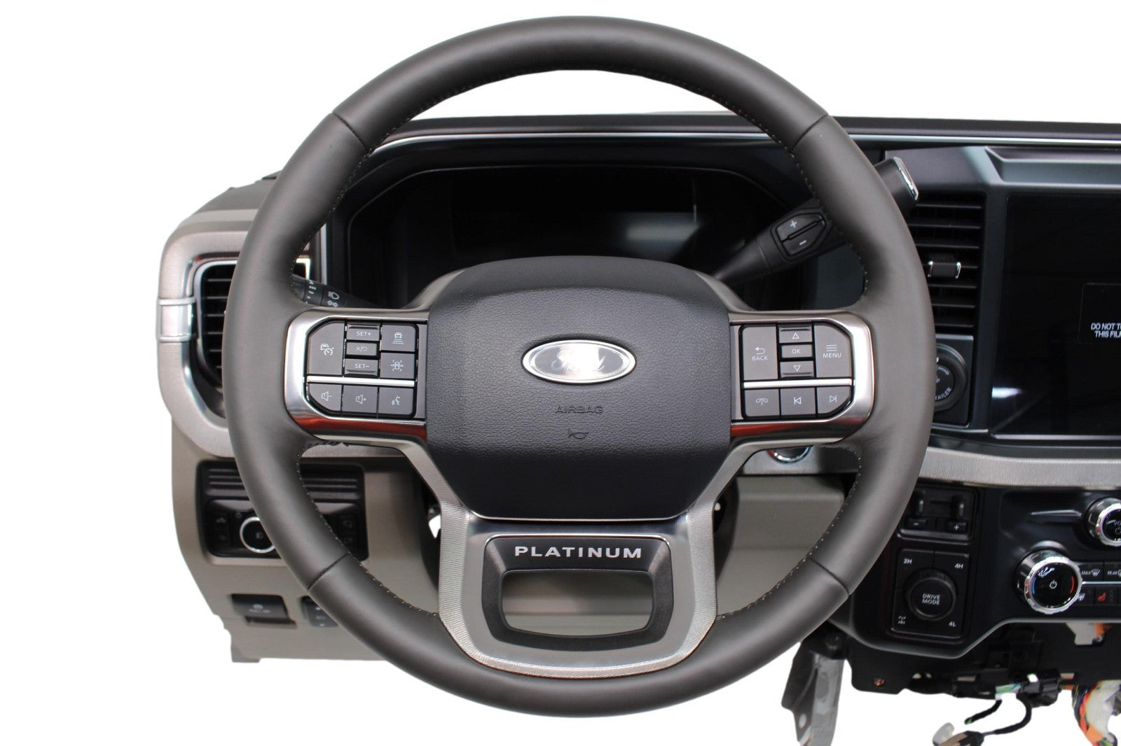 2026 Ford F250 F350 Platinum Plus Complete Leather Interior, Smoked Truffle 703A