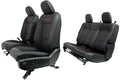 2018-2026 Jeep Wrangler 2dr JL Front & Rear Seats, Rubicon Heated Black Leather