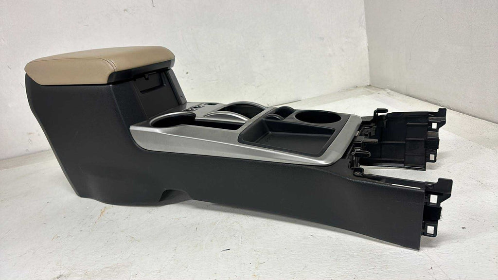 2010 - 2024 Toyota 4Runner Center Console, Black w/ Beige Armrest, Limited Trim