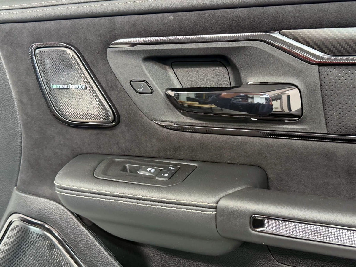 2019 - 2026 Ram 1500 Door Panels, Crew Cab RHO Black OE Carbon Fiber, ZERO MILES