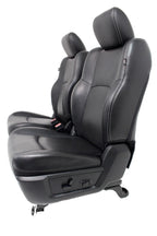 2009 - 2018 Ram Front Seats, Laramie Black Leather w/ Heating & Ventilation OEM