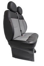 2014 - 2025 Ram ProMaster Front Passenger Seat, Black Vinyl Bench w/ Center Seat