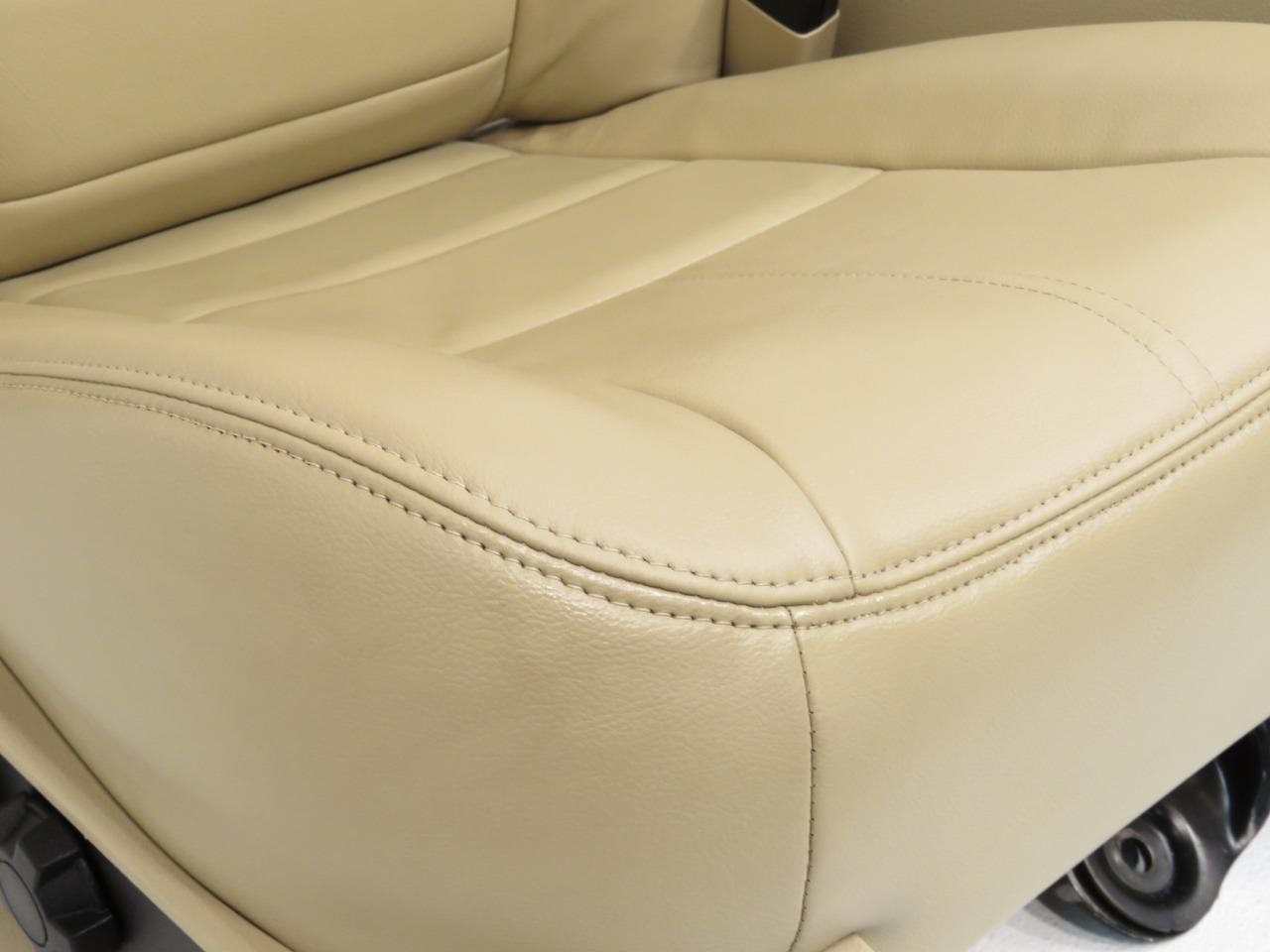 Ford Super Duty Tan Leather Heated Front & Rear Seats F250 F350 F450 F550 F650