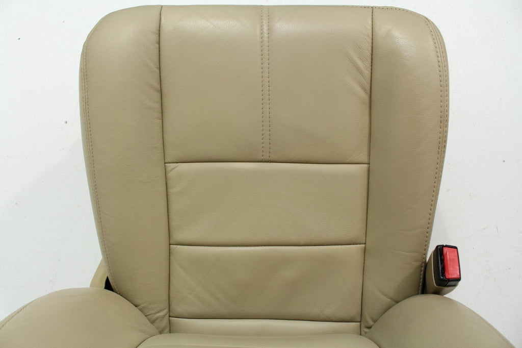 2008 - 2010 Ford Super Duty Front Seats, Lariat Tan Leather Heated Powered OEM
