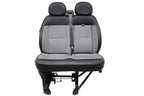14 - 26 Ram ProMaster Front Passenger Bench Seat Gray Black Vinyl OEM 6TH96JXWAB