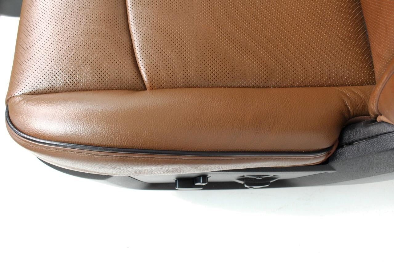 2002 - 2018 Ram Longhorn Seats Set, Crew Cab Cattle Brown Leather Heat & Cool