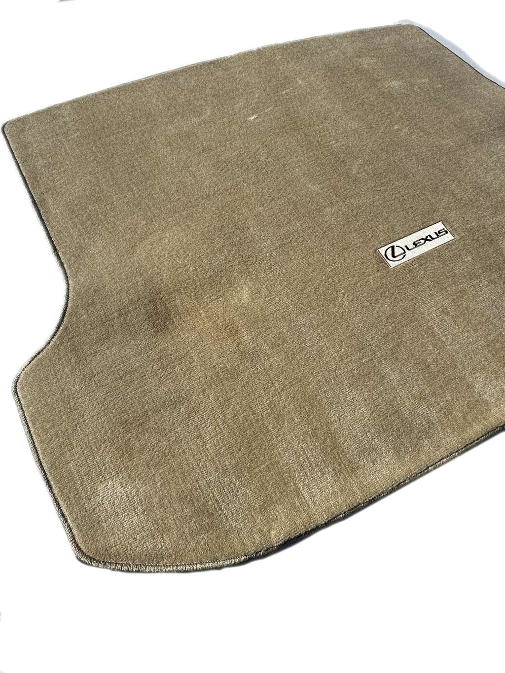 2010 - 2015 Lexus RX350 RX450H OEM Trunk Carpet Floor Mat, Beige Tan