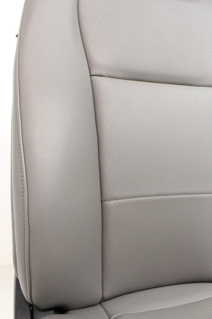 2015 - 2022 Ford F150 & Super Duty Front Seats, 4-Door XL Earth Gray Vinyl Bench