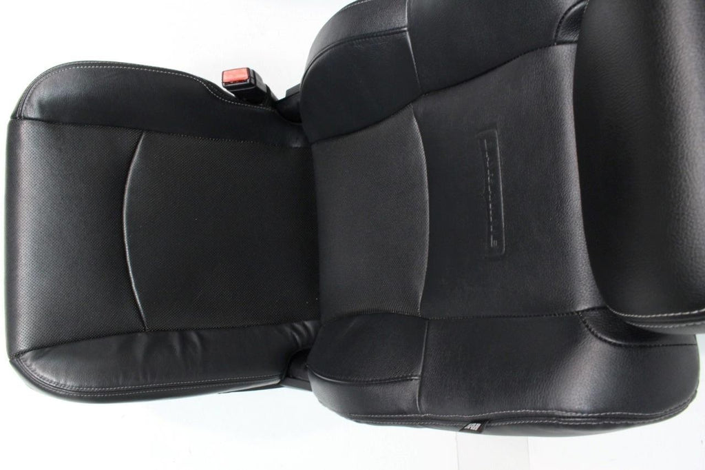 2002 - 2018 Ram Front Seats, Laramie Black Leather Heated Cooled w/ Memory