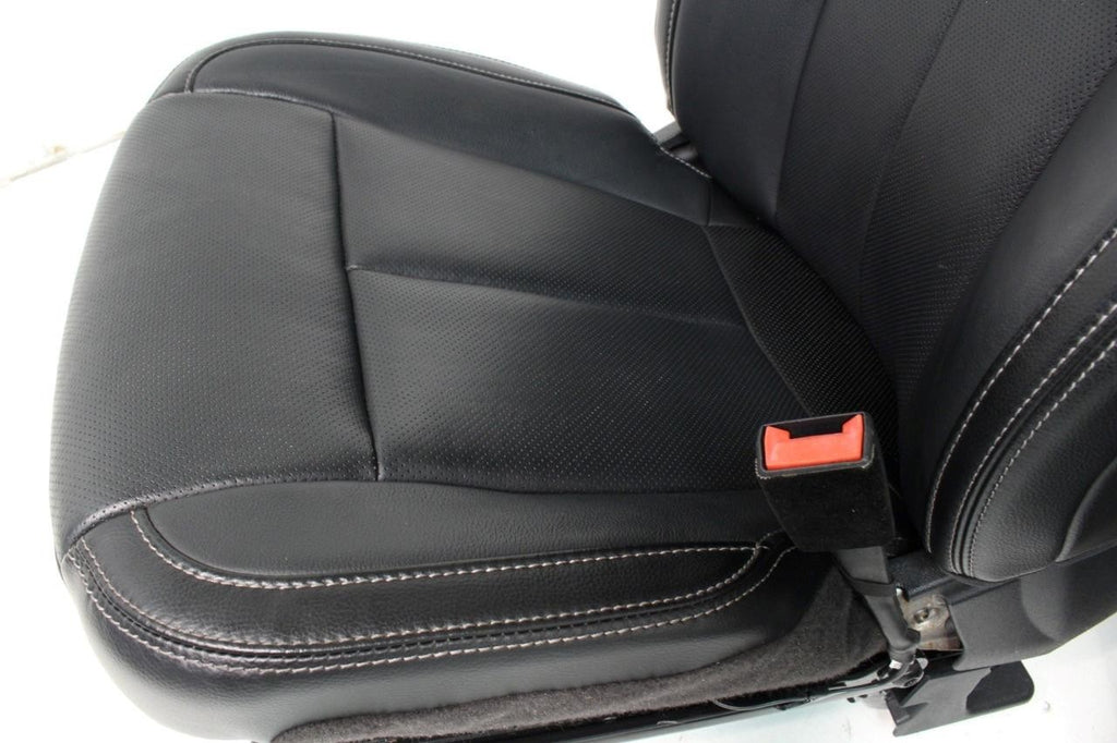 2015 - 2022 Ford F-150 Super Duty Front Seats, Lariat Black Leather Heated Cool