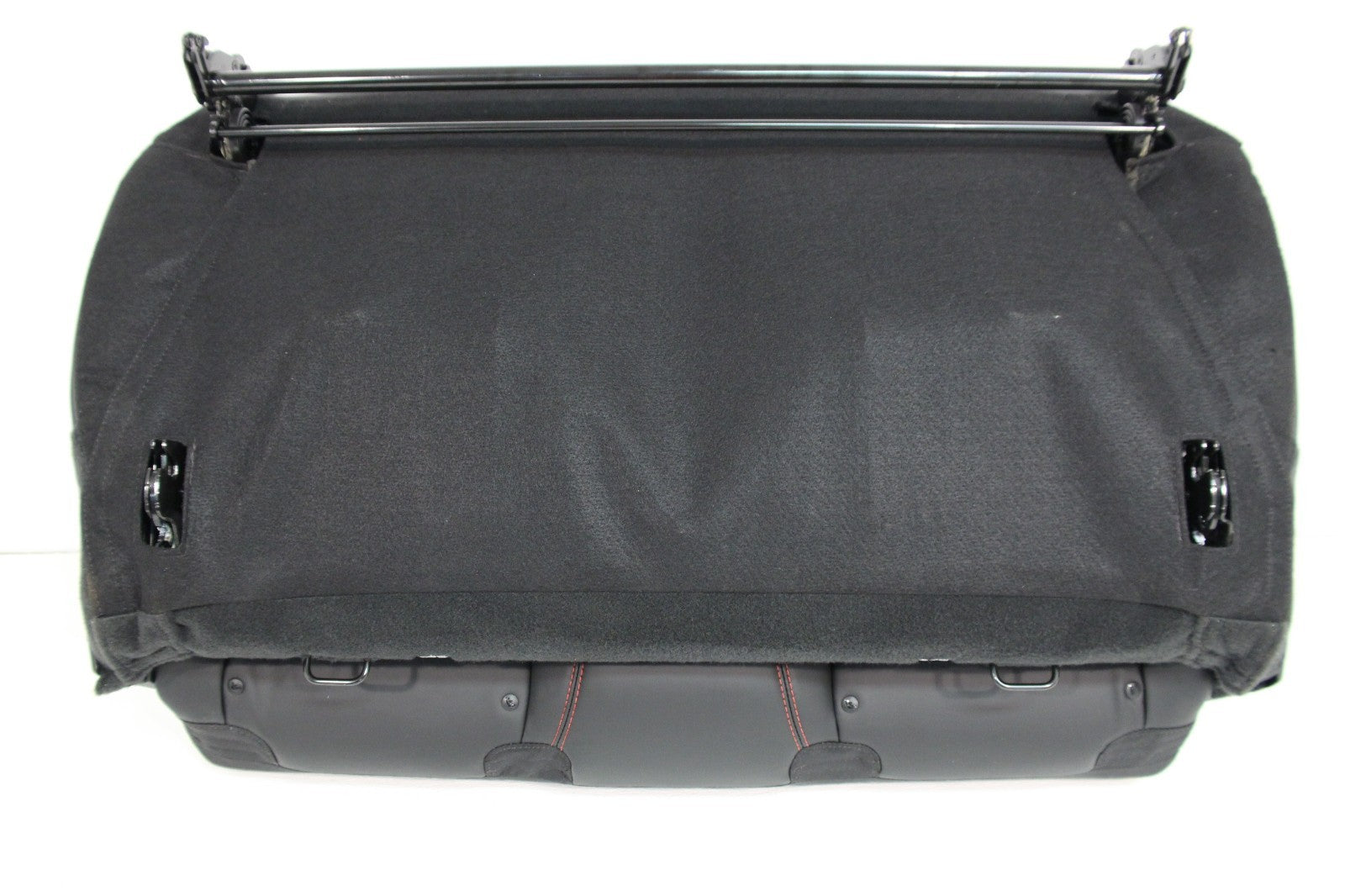 2019 - 2026 Jeep Wrangler JL 2-Door Rear Seat, Nappa Black Leather Rubicon Red