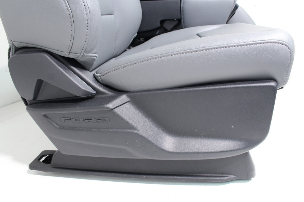 2015 - 2025 Ford F150 Super Duty Vinyl Bucket Seats w/ WorkStation Jump Seat