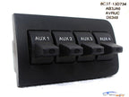 2011 - 2016 Ford F250 F350 Super Duty Auxiliary Upfitter Switch Panel OEM