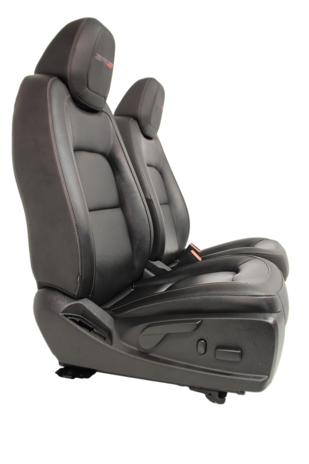 2015 - 2022 Chevy Colorado ZR2 Front Bucket Seats – Black Leather Power Heat