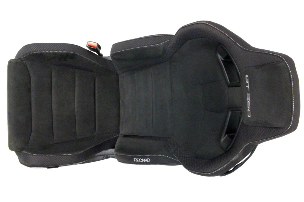 2015 - 2025 Mustang Shelby Recaro Seats Set, Suede Power Tracks S550 S650 GT350