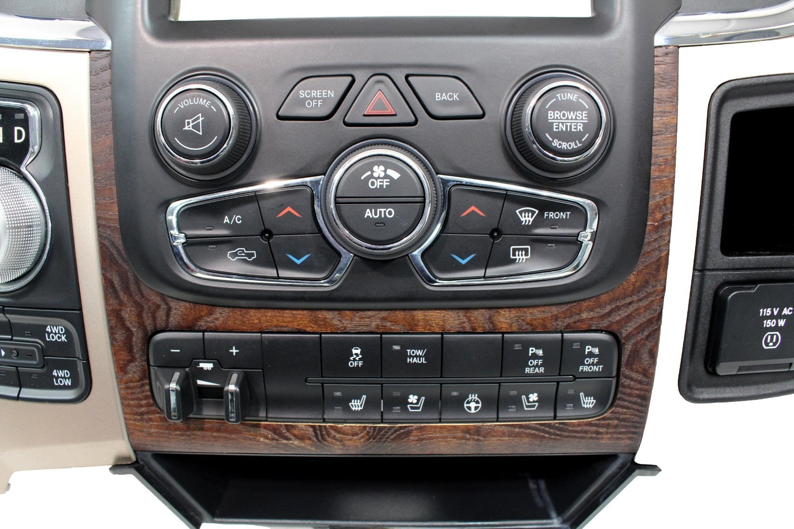 2013 - 2018 RAM 1500 2500 Dash Center Console Trim Bezel w/AC Vent Shifter Knob