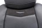 2016 - 2020 Cadillac Escalade Front Leather Powered Seats, Black