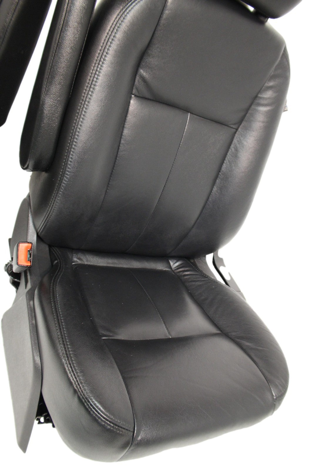 2015 - 2026 Ford Transit Front Seats, Black Leather w/ Heated Power Driver Seat