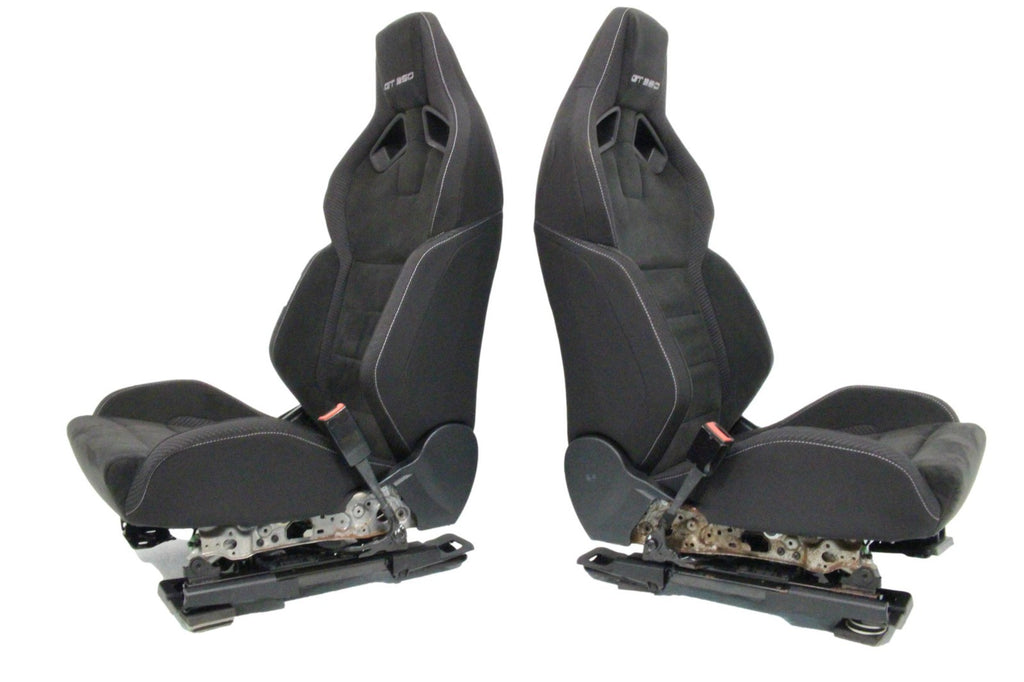 2015 - 2025 Mustang Shelby Recaro Front Seats Suede Power Tracks S550 S650 GT350