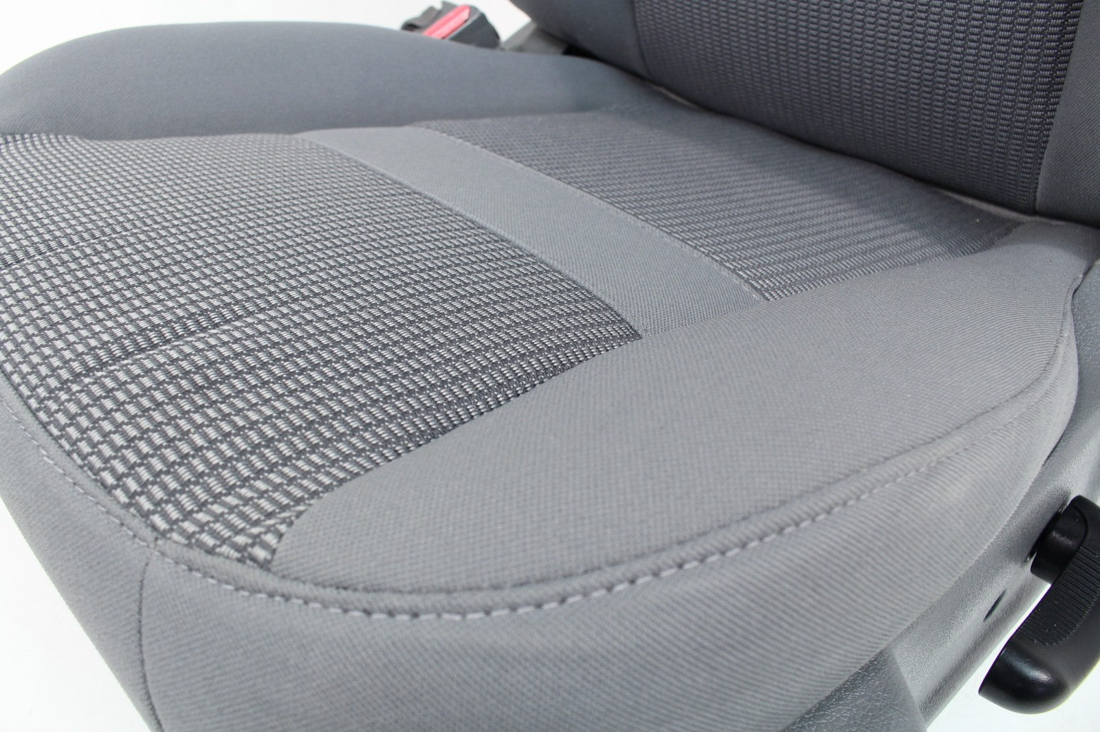 2006 - 2009 Dodge Ram Powered Drivers Seat, OEM YES Slate Gray Cloth w/ Lumbar