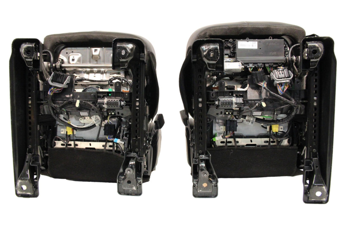 2023 Ford Super Duty Platinum Front Seats Black Leather Max Recline 2-Way Lumbar