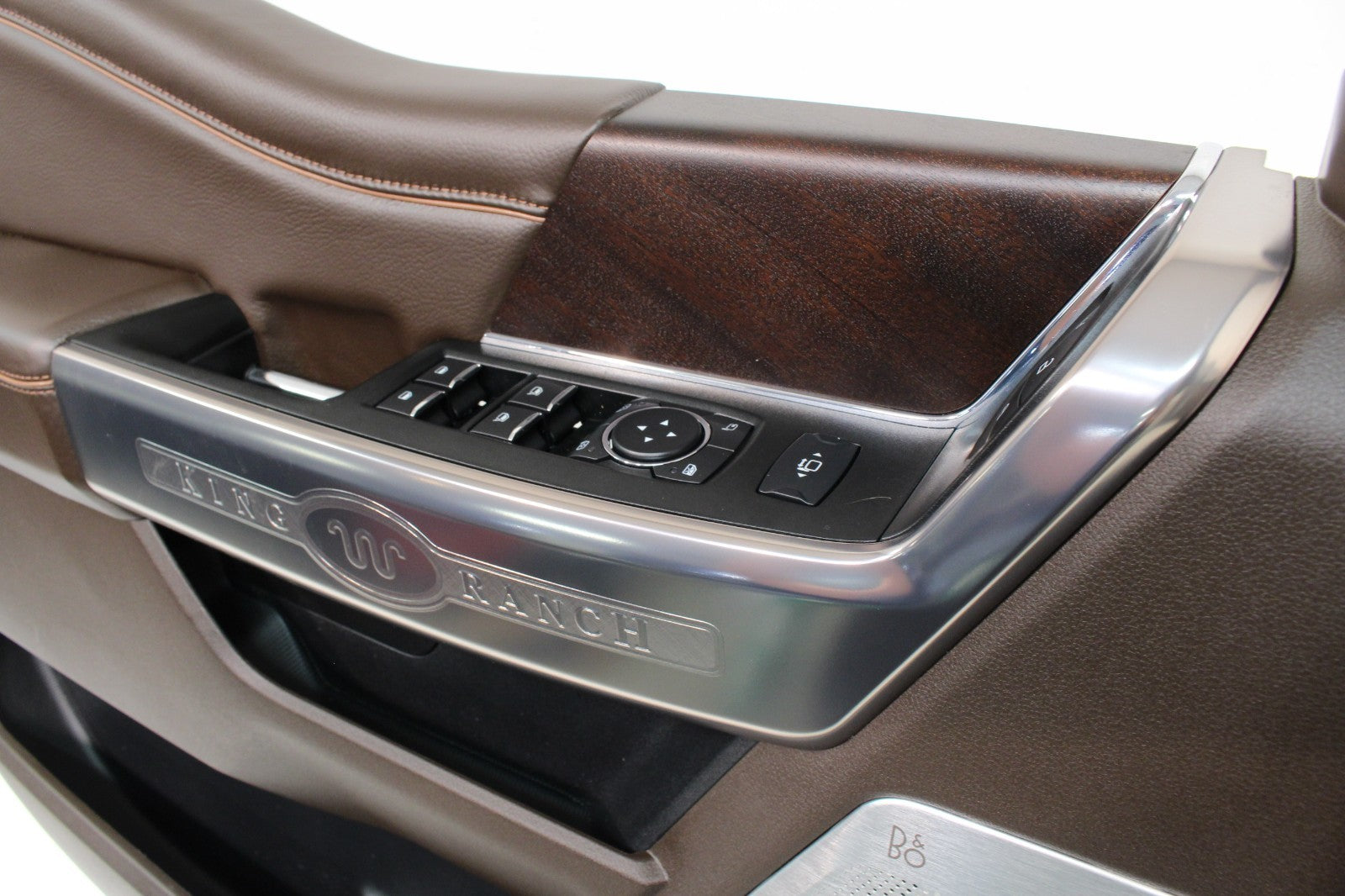 2023 - 2025 Ford Super Duty King Ranch Door Panels, Full Set, Brown Leather OEM