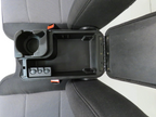 1998 - 2003 Ford Ranger Seats, Extended Cab 60-40 Split Bench, Black Gray Cloth