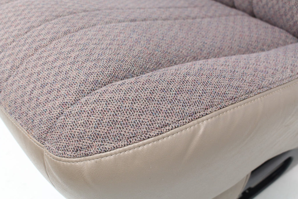 GMC Savana Chevy Express Van Front Bucket Seats, Neutral Tan Cloth 1997 - 2014
