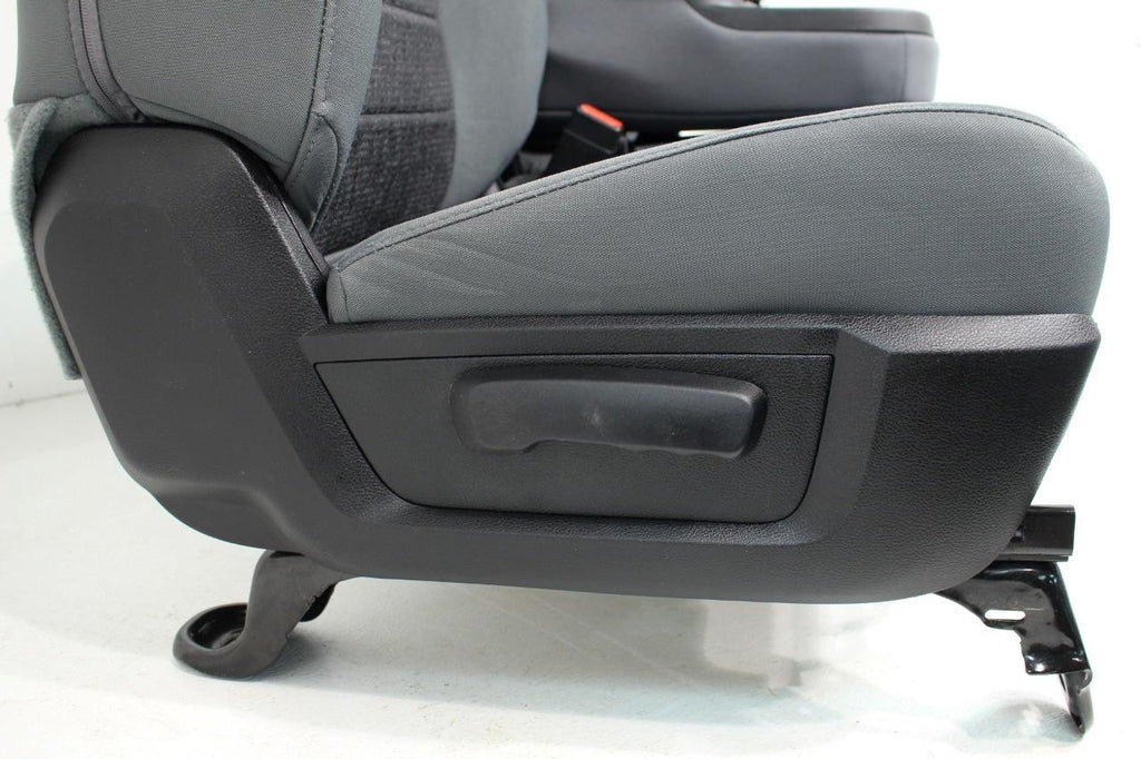 2009 - 2018 Dodge Ram Front Bench Seat, Powered w/ Center Jumpseat, Diesel Gray
