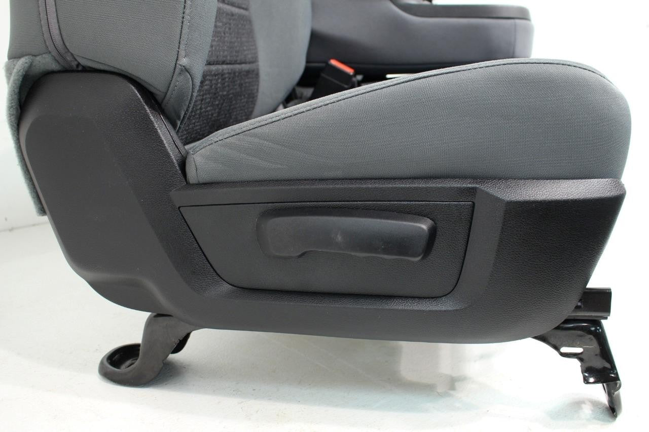 2009 - 2018 Dodge Ram Front Bench Seat, Powered w/ Center Jumpseat, Diesel Gray
