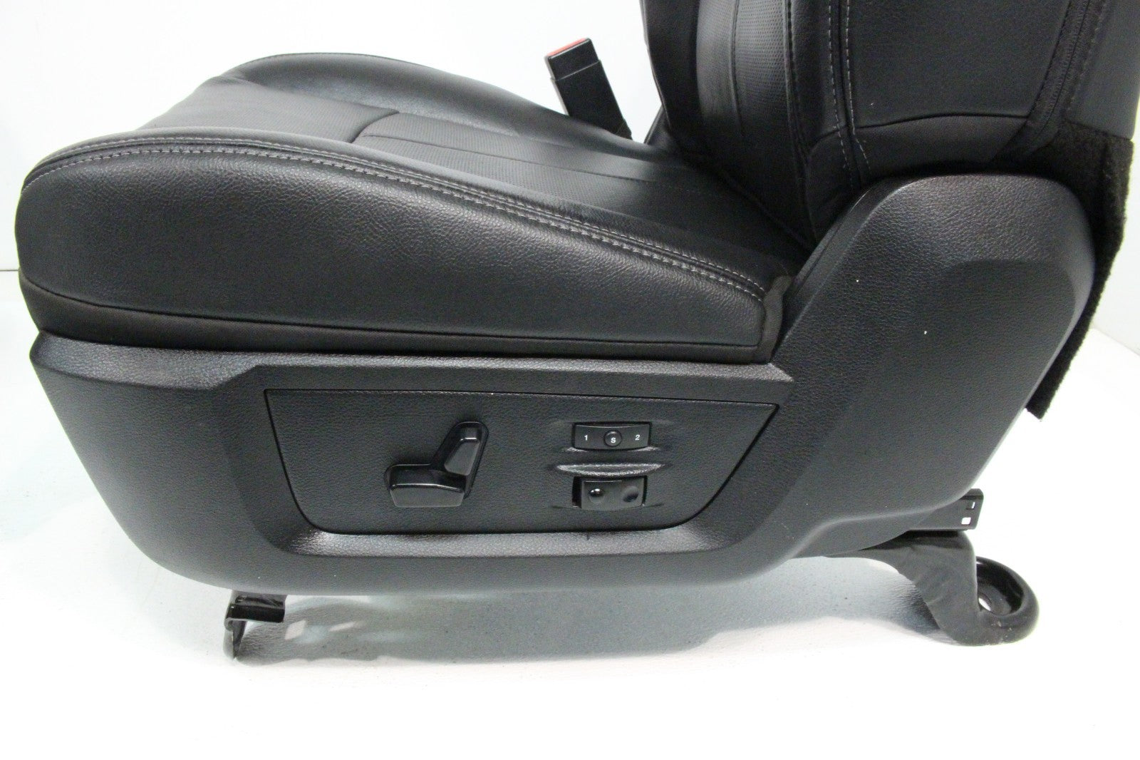2002 - 2018 Ram Front Seats, Laramie Black Leather Heated Cooled w/ Memory